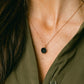 Elysium Black Diamond  Zodiac Constellation Necklace - Taurus - Meraxi