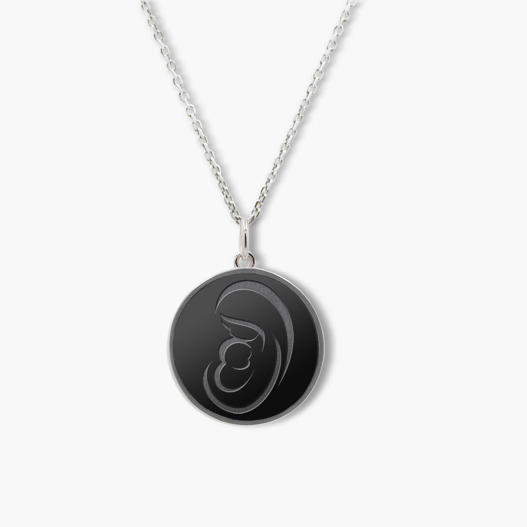 Elysium Black Diamond® Mom Necklace - Mother and Baby