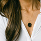 Elysium Black Diamond  Zodiac Constellation Necklace - Aquarius - Meraxi