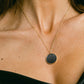 Elysium Black Diamond  Zodiac Constellation Necklace - Libra - Meraxi