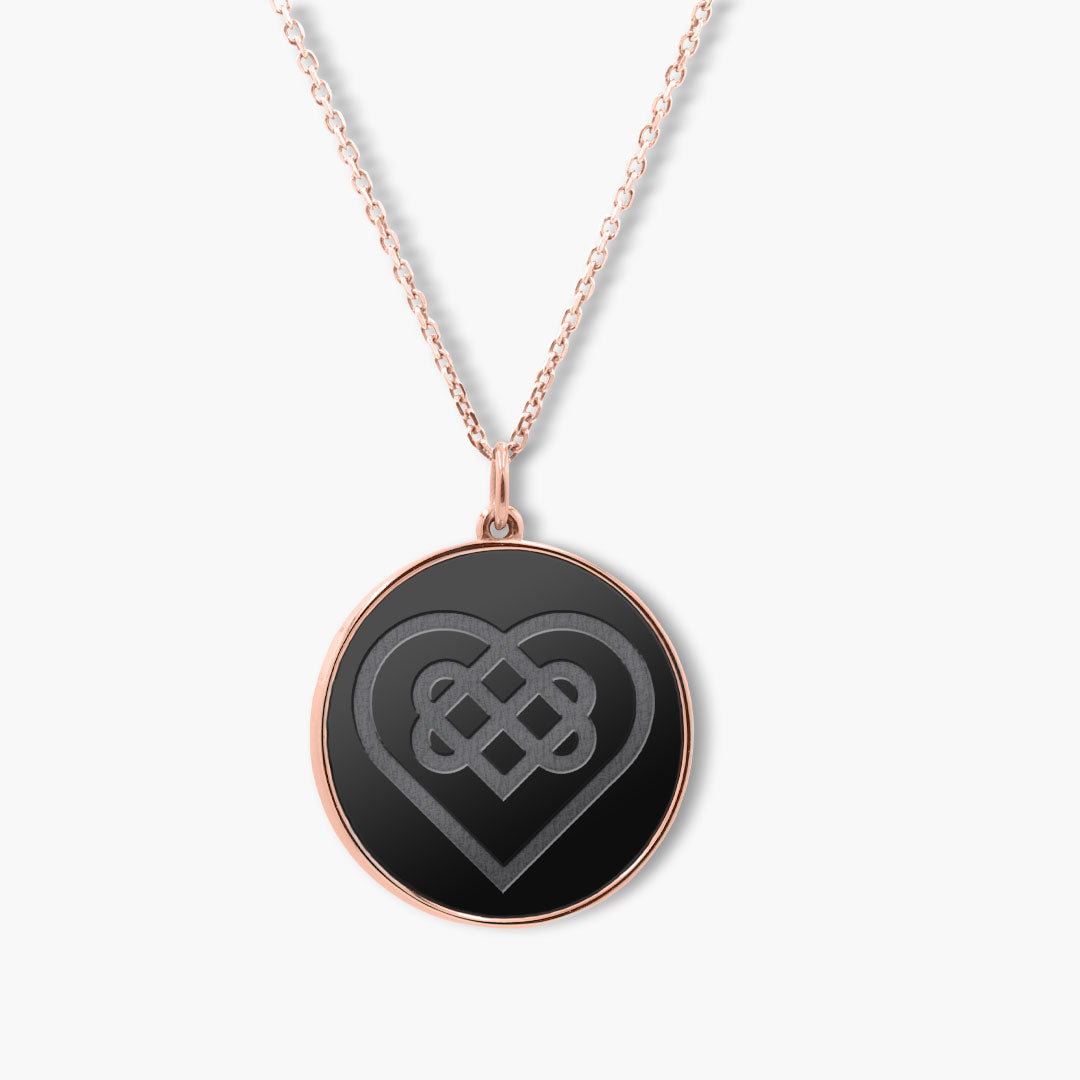 Elysium Black Diamond® Mom Necklace - Celtic Motherhood Knot