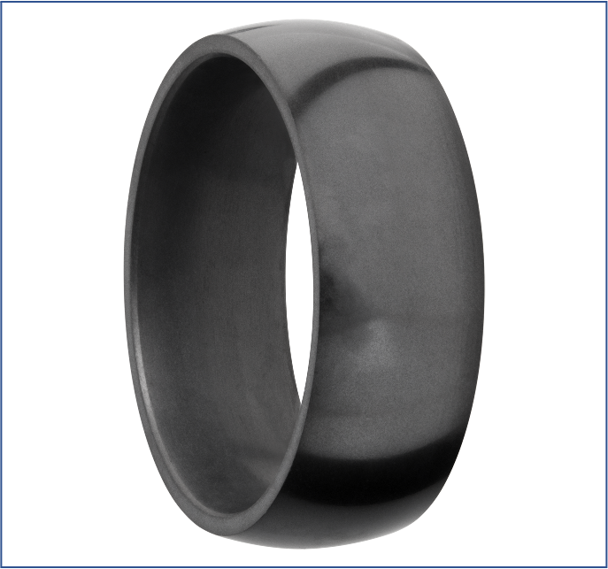 Elysium NYX - Solid Black Diamond Ring