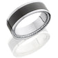 Elysium Zeus - Platinum Band - Elysium Inlay - White Diamond Insets
