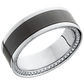 Elysium Zeus - Platinum Band - Elysium Inlay - White Diamond Insets