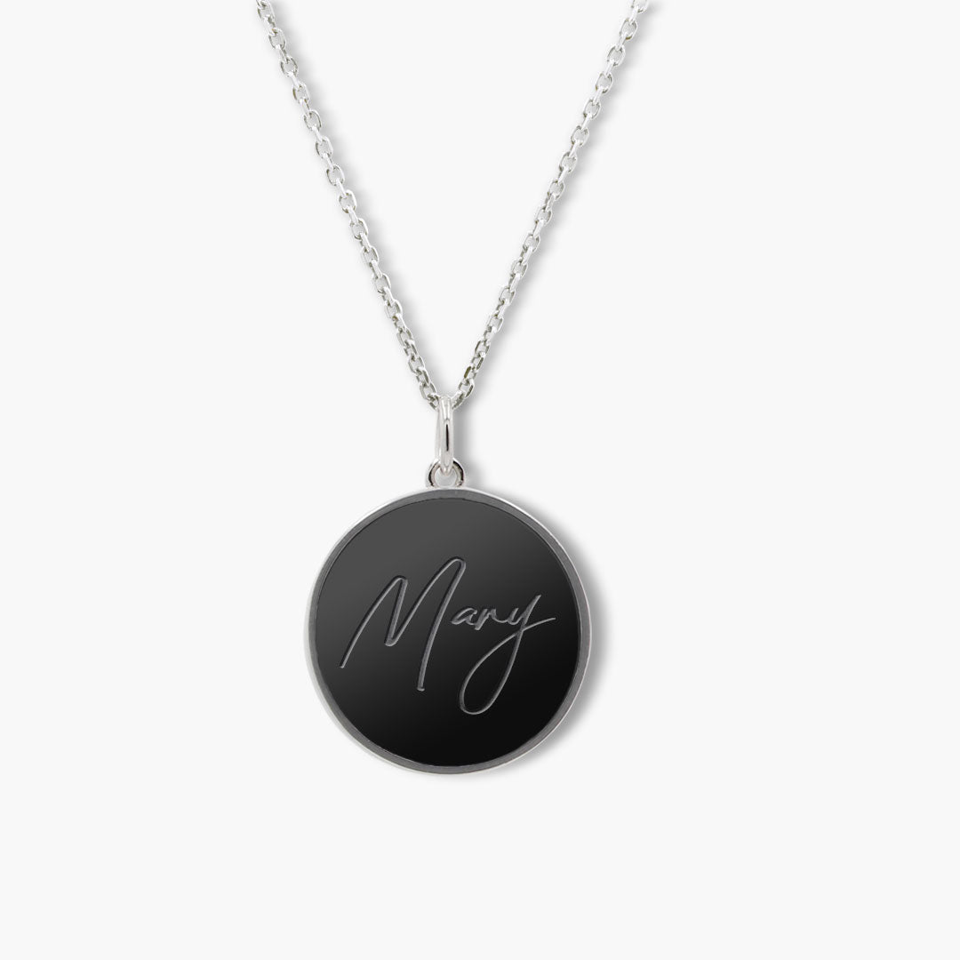 Elysium Black Diamond® Personalized Pendant - 16mm