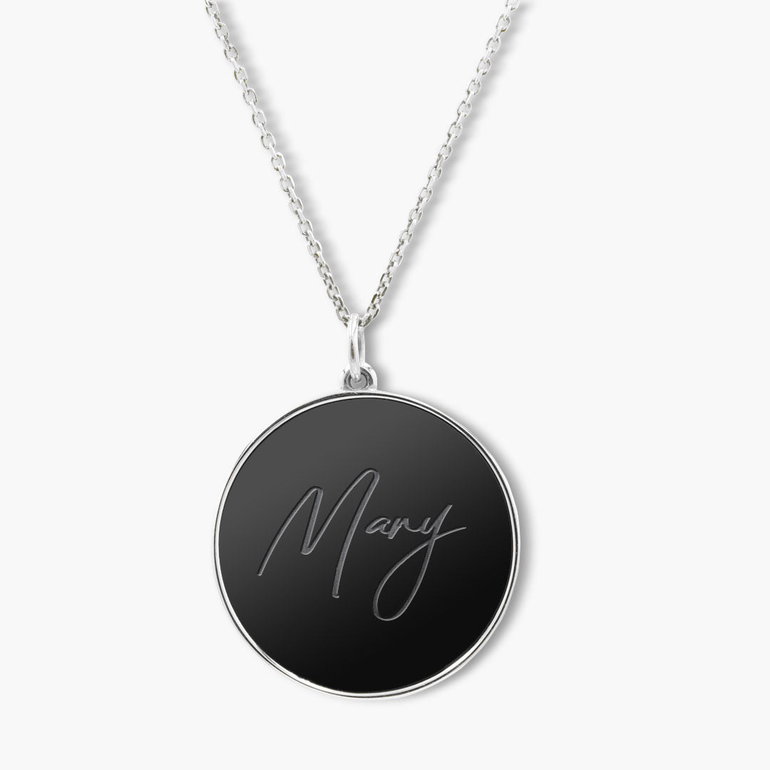 Elysium Black Diamond® Personalized Pendant - 26mm