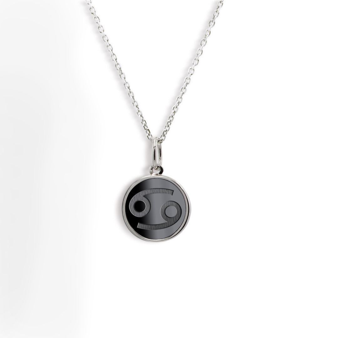 Elysium Black Diamond® Zodiac Sign Necklace - Cancer
