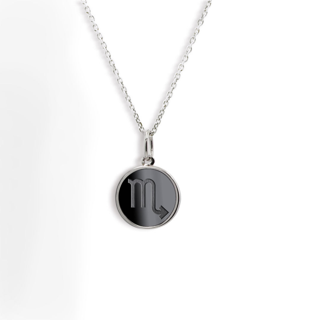 Elysium Black Diamond® Zodiac Sign Necklace - Scorpio