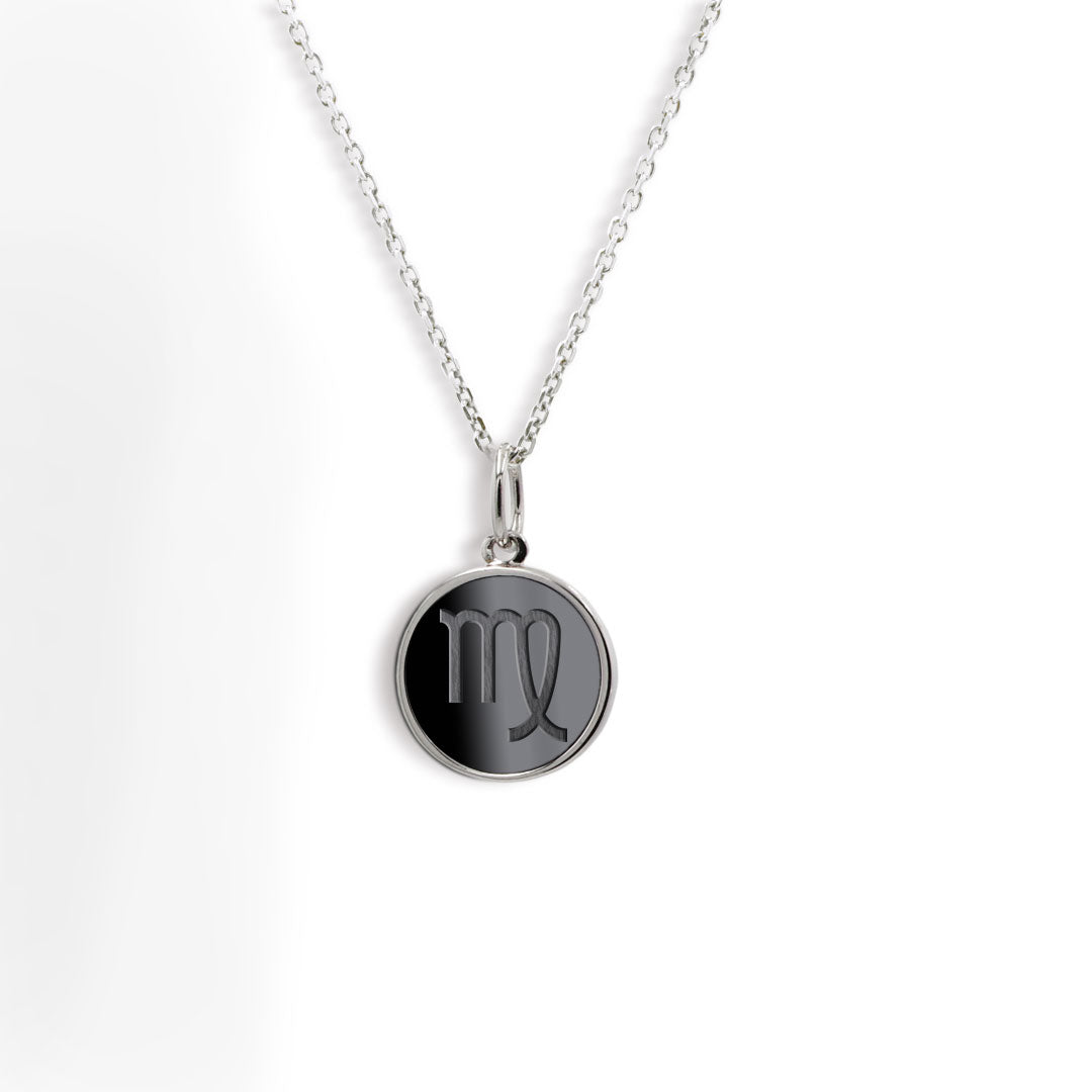 Elysium Black Diamond® Zodiac Sign Necklace - Virgo