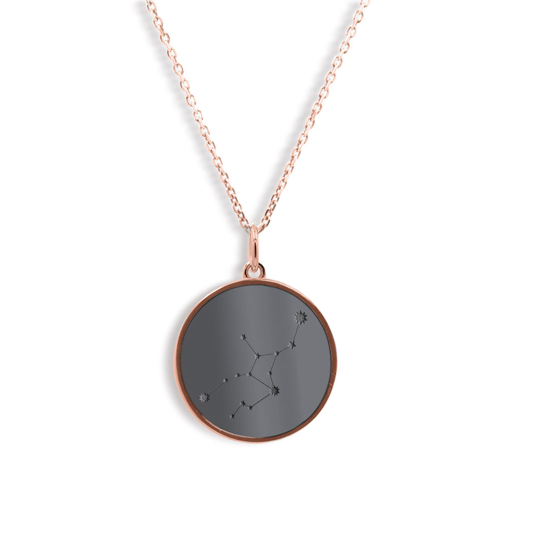 Elysium Black Diamond® Pendants - Virgo Constellation