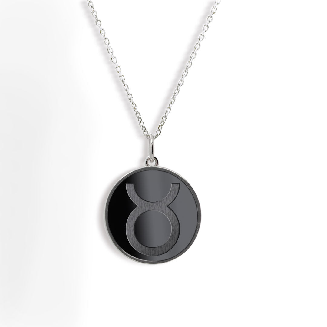 Elysium Black Diamond® Zodiac Sign Necklace - Taurus