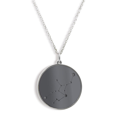 Elysium Black Diamond® Pendants - Virgo Constellation
