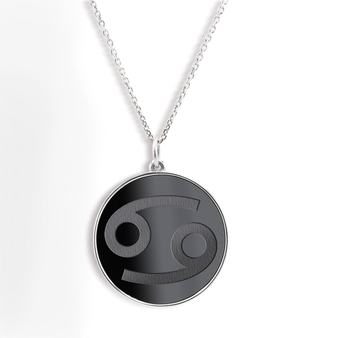 Elysium Black Diamond® Zodiac Sign Necklace - Cancer