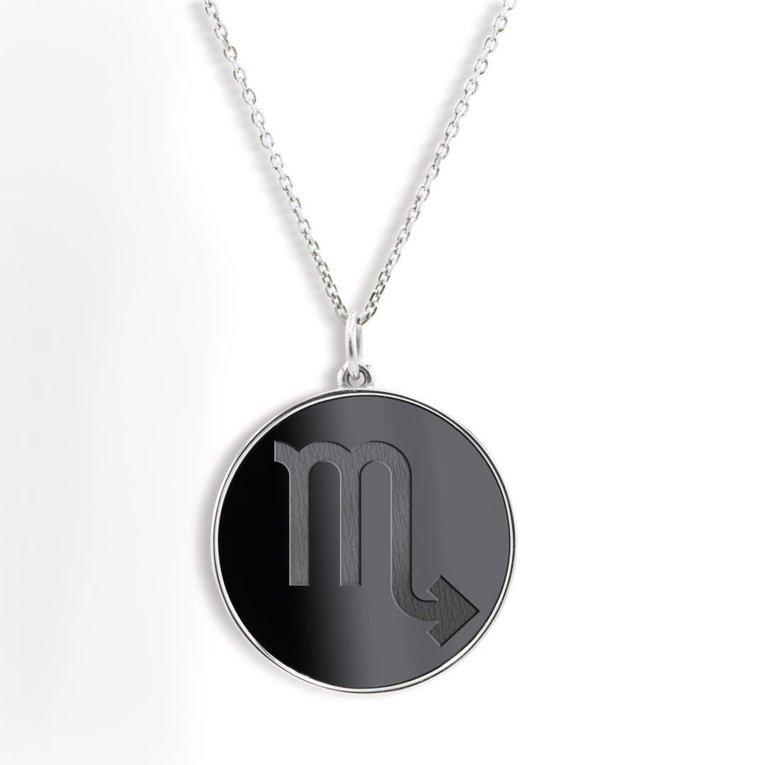 Elysium Black Diamond® Zodiac Sign Necklace - Scorpio