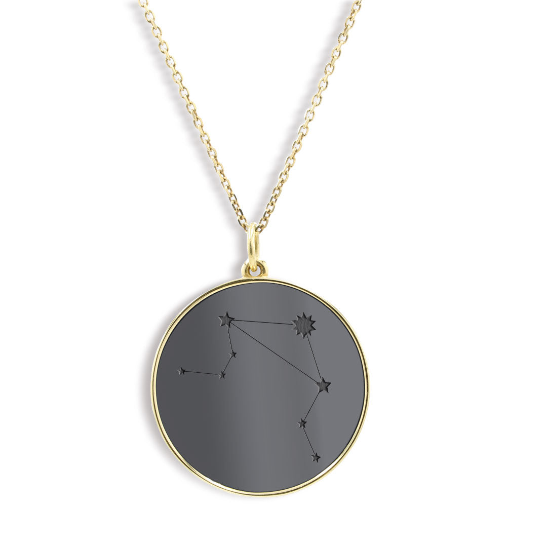 Elysium Black Diamond® Pendants - Libra Constellation