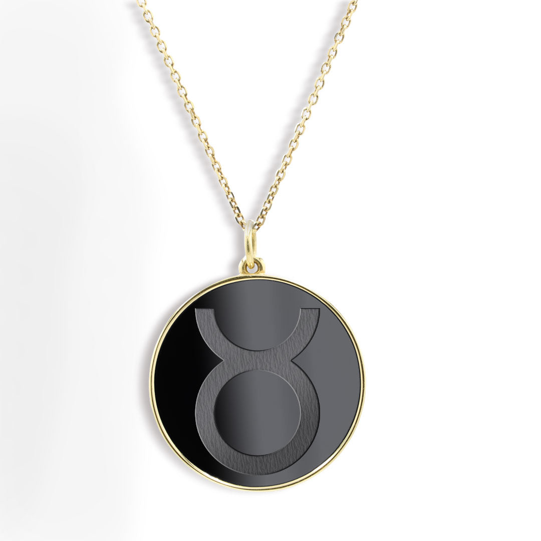 Elysium Black Diamond® Zodiac Sign Necklace - Taurus