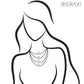 Meraxi Noir | Elysium Black Diamond  Zodiac Sign Necklace - Leo
