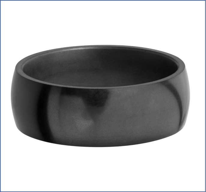 Elysium NYX - Solid Black Diamond Ring