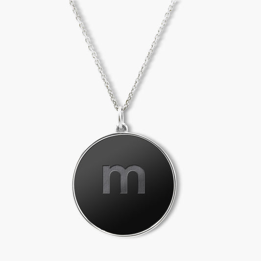 Elysium Black Diamond® Personalized Pendant - 26mm